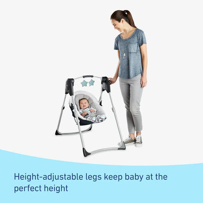 Snuggly's Slim Spaces Baby Swing